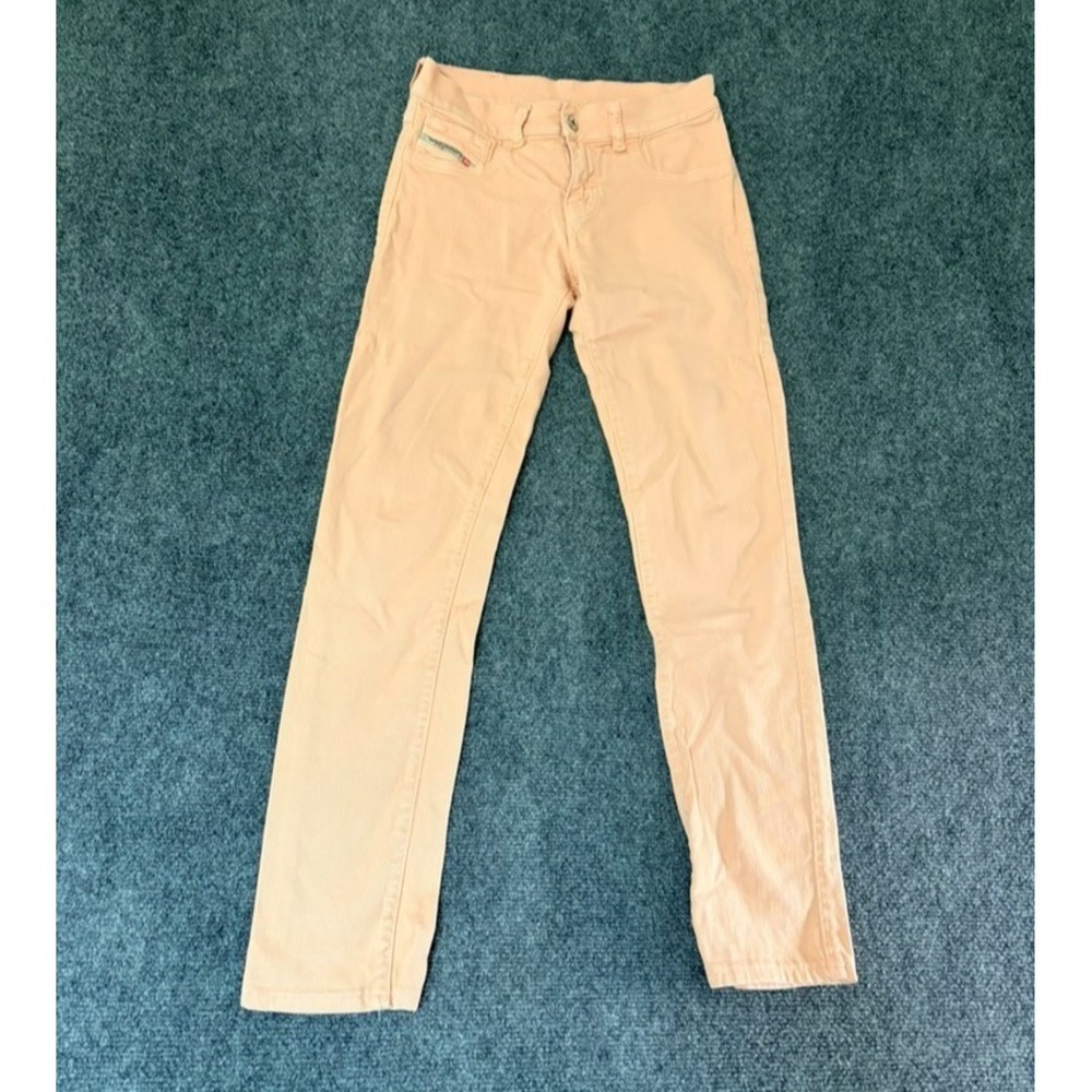 Diesel Jeans Women's Peach Jegging Slim Low Rise Stretch Cotton Spandex Size 26
